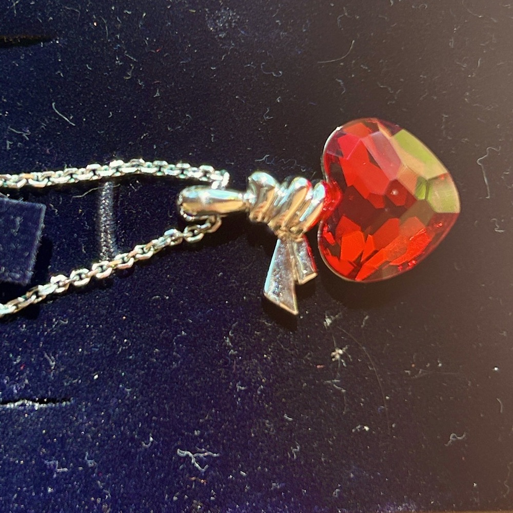 Swarovski Red Heart Necklace